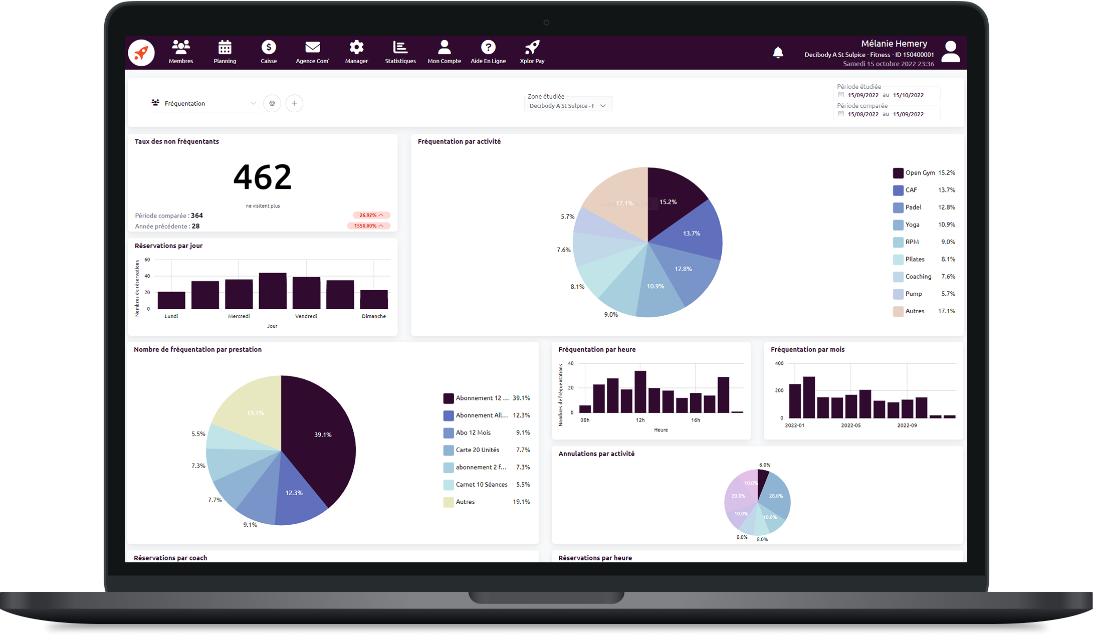 screenshot of Xplor Deciplus